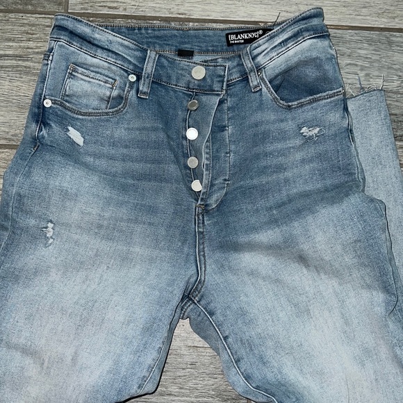 BLANK NYC The Baxter Straight Distressed Jeans - Picture 10 of 11